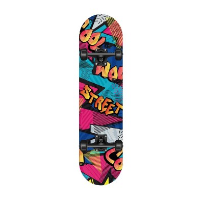 Double rocker outdoor skateboard for boys and girls wholesale